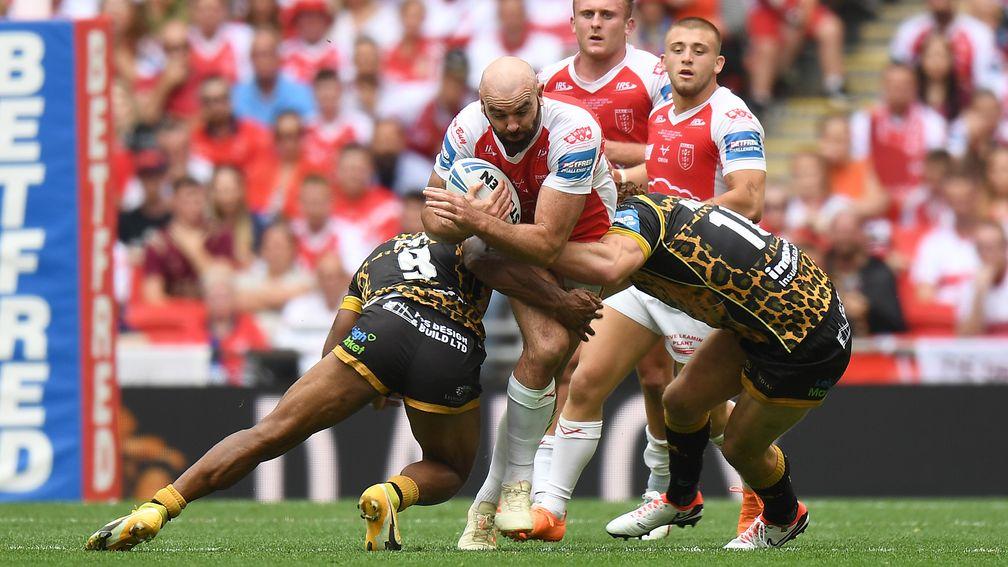 Leigh Leopards and Hull KR meet in a repeat of the 2023 Challenge Cup final on Saturday