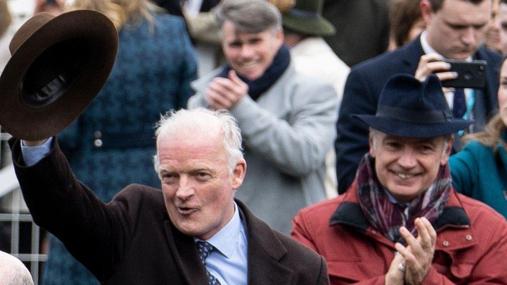 Willie Mullins: bagged another big prize at Listowel on Thursday