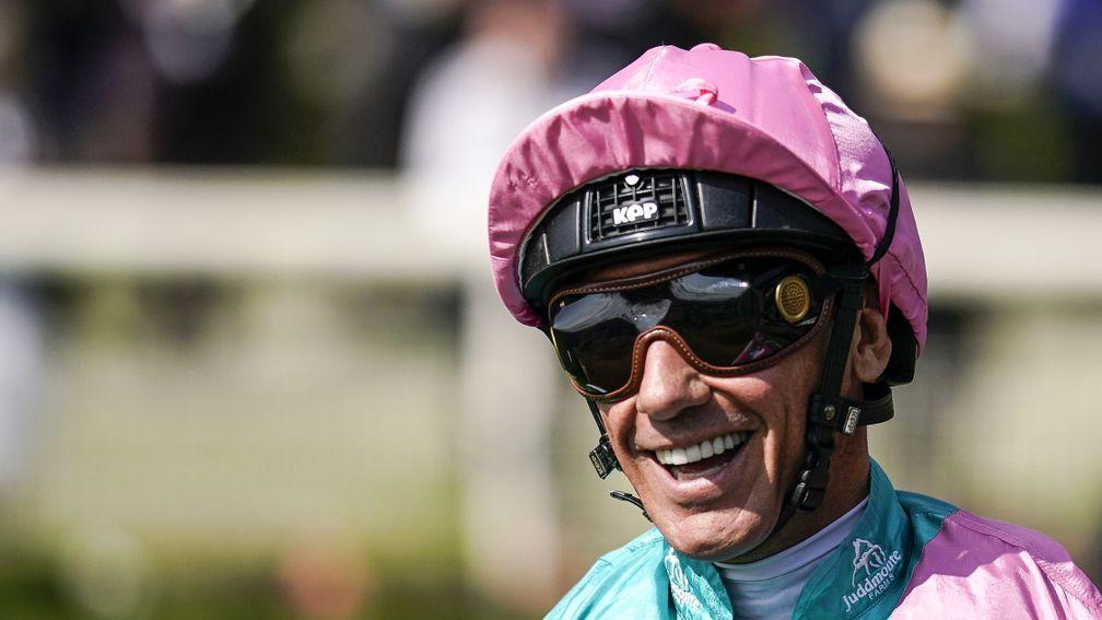 YORK, ENGLAND - AUGUST 25: Frankie Dettori poses at York Racecourse on August 25, 2018 in York, United Kingdom. (Photo by Alan Crowhurst/Getty Images)