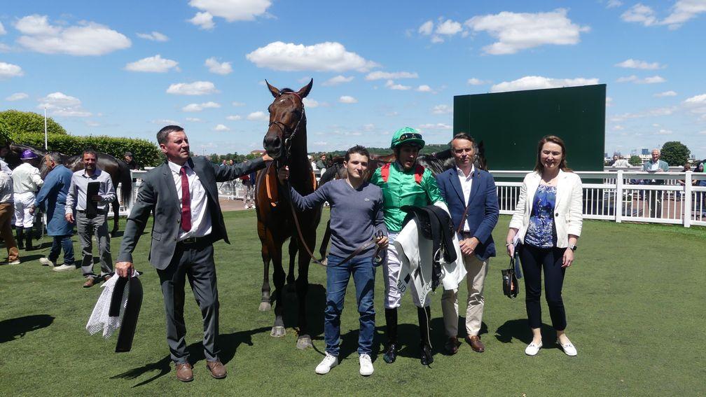 Dolayli extened a notable Aga Khan family at Saint-Cloud on Wednesday
