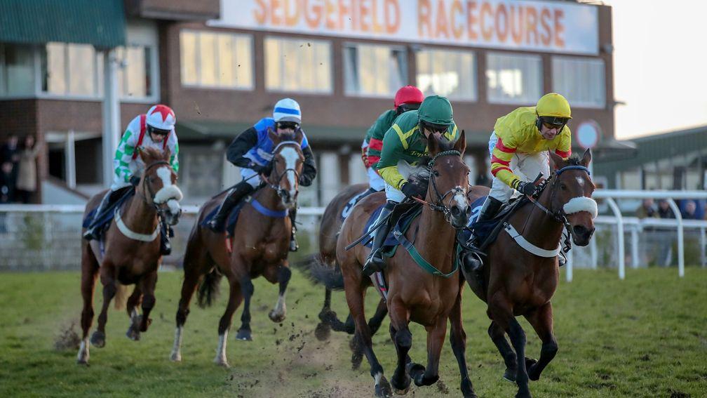 There was no racing at Sedgefield on Monday after the meeting was cancelled following a fourth inspection