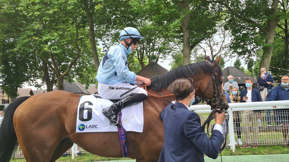 Starman and Tom Marquand ahead of the Prix Maurice de Gheest at Deauville