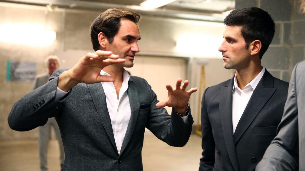 Roger Federer tells Novak Djokovic how he wants it played in Chicago