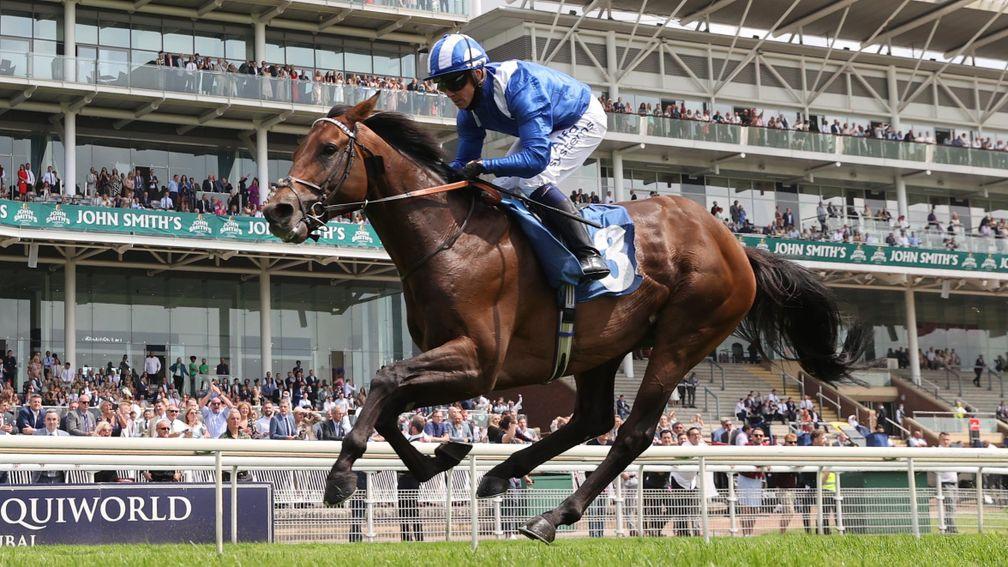 Hukum and Jim Crowley run out comfortable winners of the John Smith's Silver Cup at York