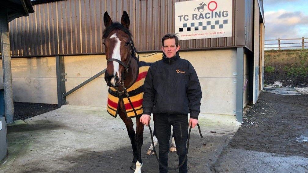 Tjade Collier: former jockey has set up a training base in West Yorkshire