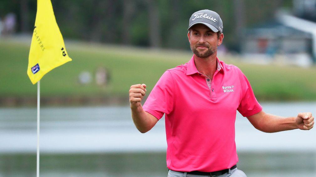 Former US Open champion Webb Simpson can put a point on the board