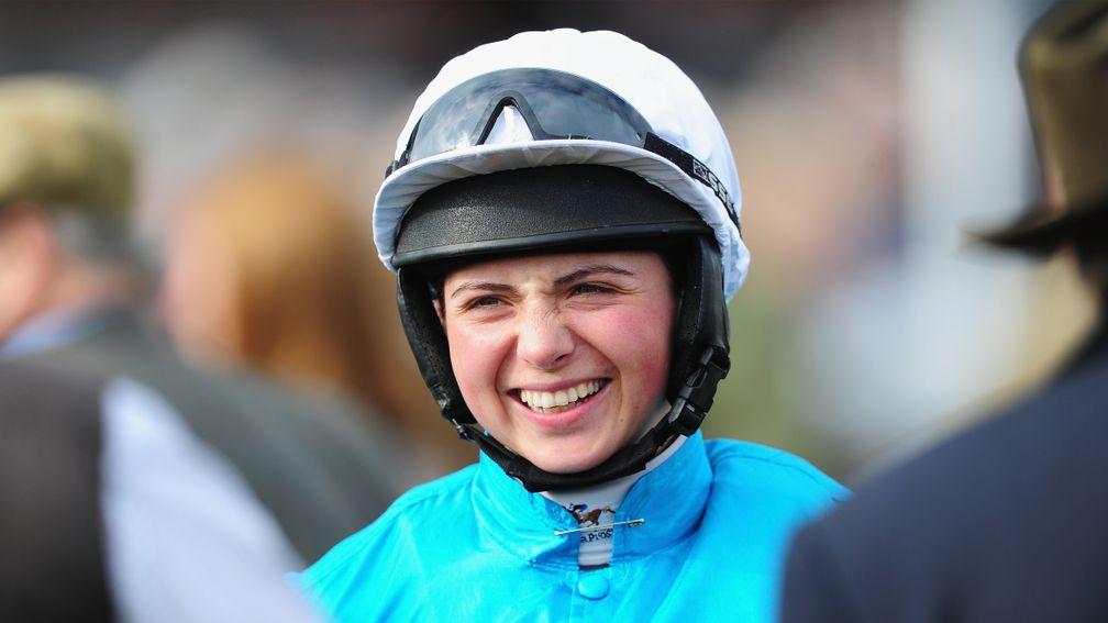 Bryony Frost: one of three female jockeys on the winners' board last week