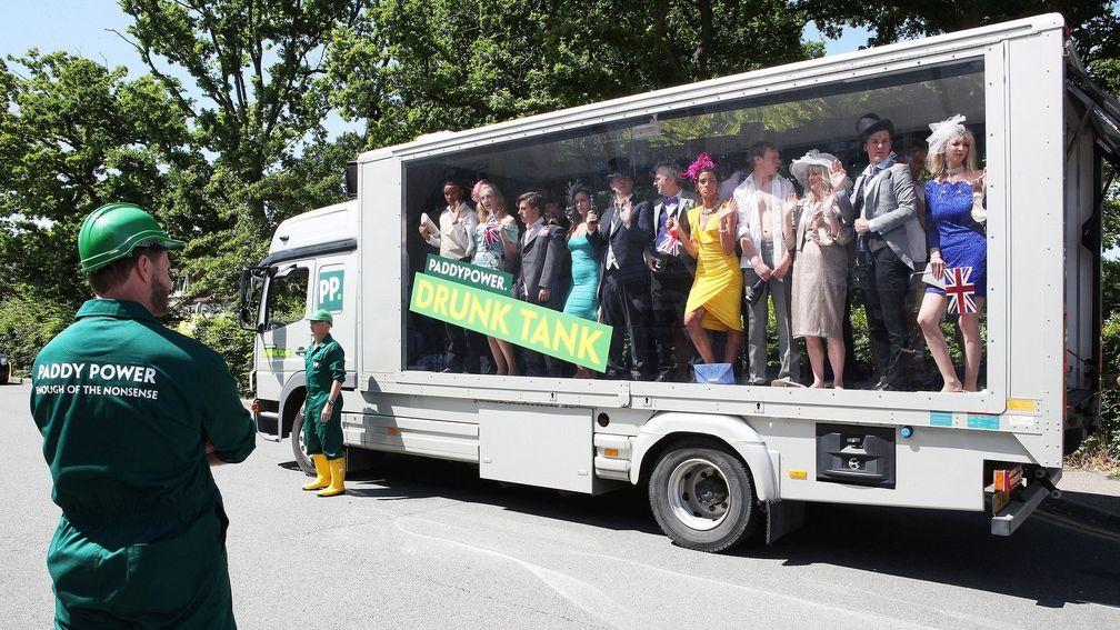 Paddy Power: has introduced the 'Drunk Tank' ahead of this week's Royal Ascot meeting