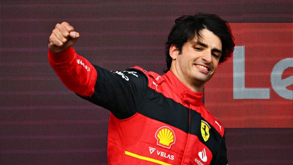 Ferrari's Carlos Sainz