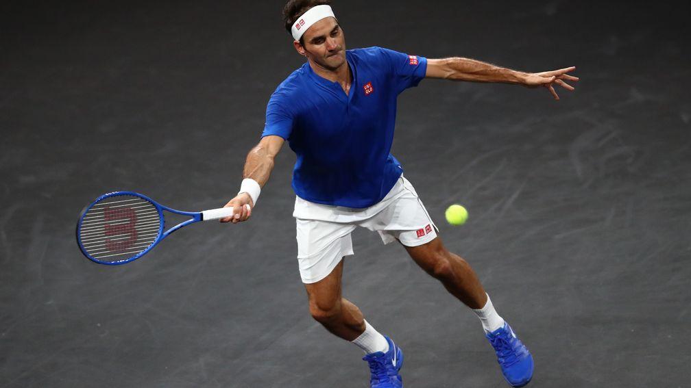 Roger Federer will avoid Novak Djokovic and Daniil Medvedev until the Shanghai Masters final