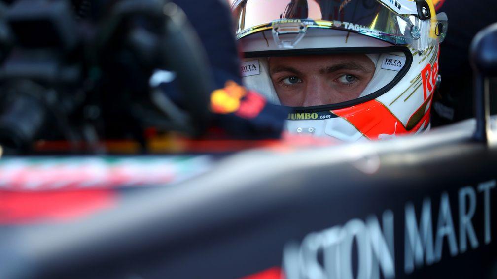 Red Bull driver Max Verstappen has his eyes on the big prize