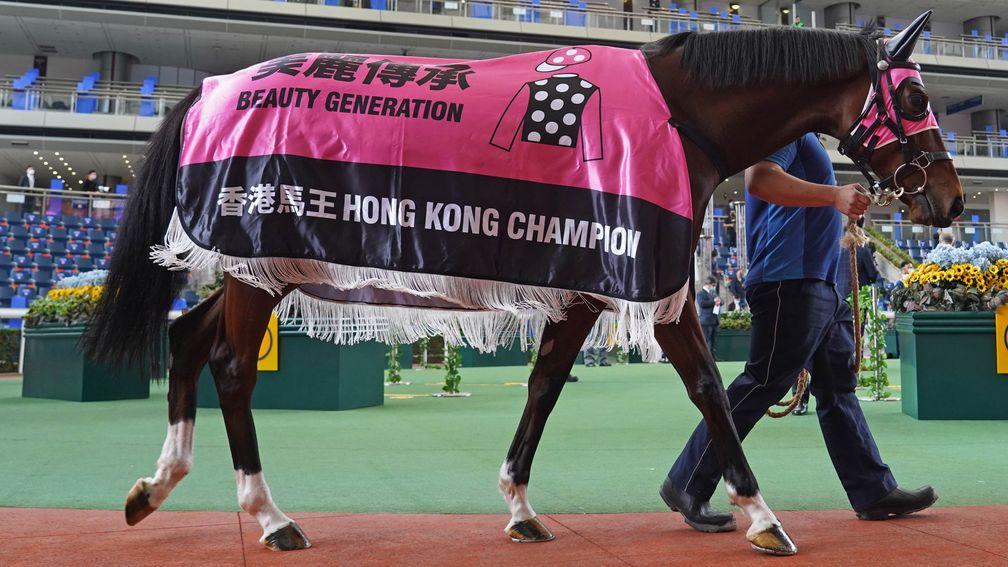 Beauty Generation: farewell ceremony for the Hong Kong star at Sha Tin on Sunday