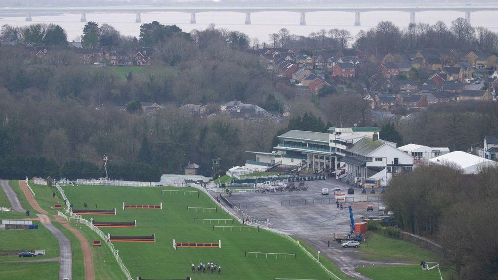 It was a filthy day at Chepstow