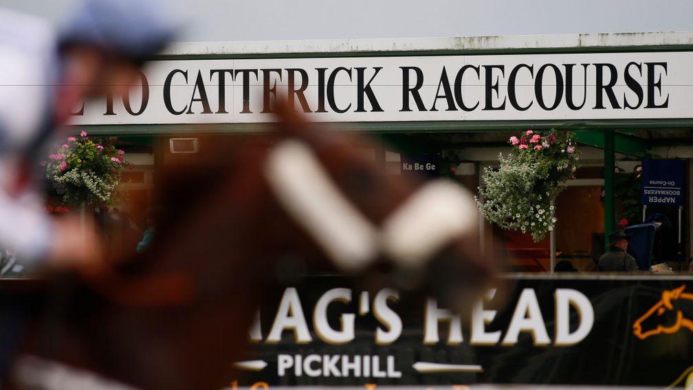 Catterick: racing takes place at the North Yorkshire track