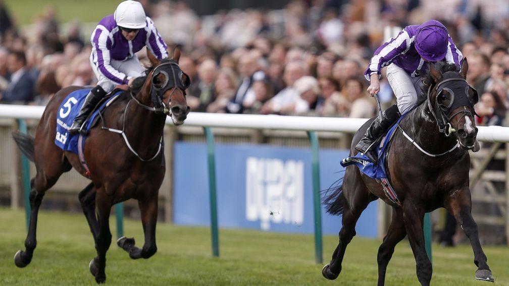 US Navy Flag runs out an emphatic winner of the Dewhurst Stakes
