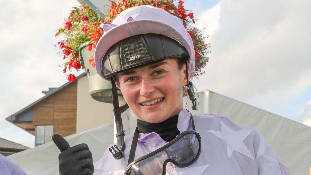 Shelley Birkett: bagged a double on Carlisle's unique all-female riders' fixture