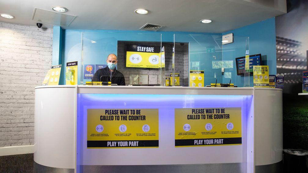 When betting shops re-opened in June they were classed as non-essential retail