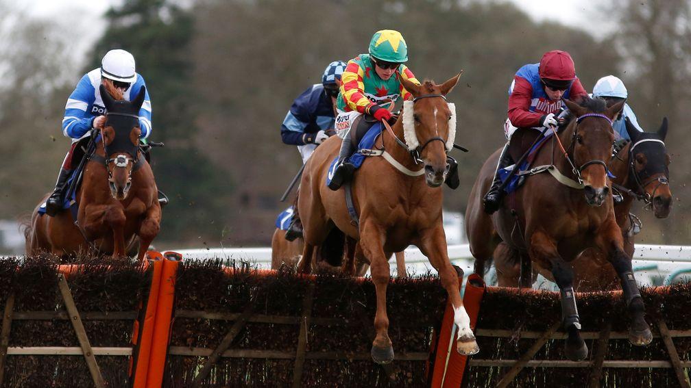 Lil Rockerfeller's first big hurdles win came in the National Spirit at Fontwell