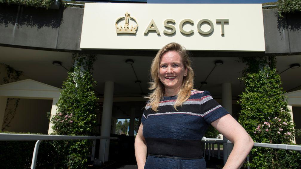 Ascot commercial director Juliet Slot under Ascot's new branding