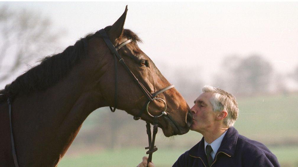 Robert Alner and Cool Dawn, winner of the 1998 Gold Cup