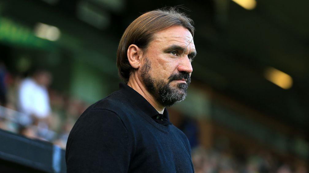 Daniel Farke could lead his Norwich side to a shock victory over Liverpool