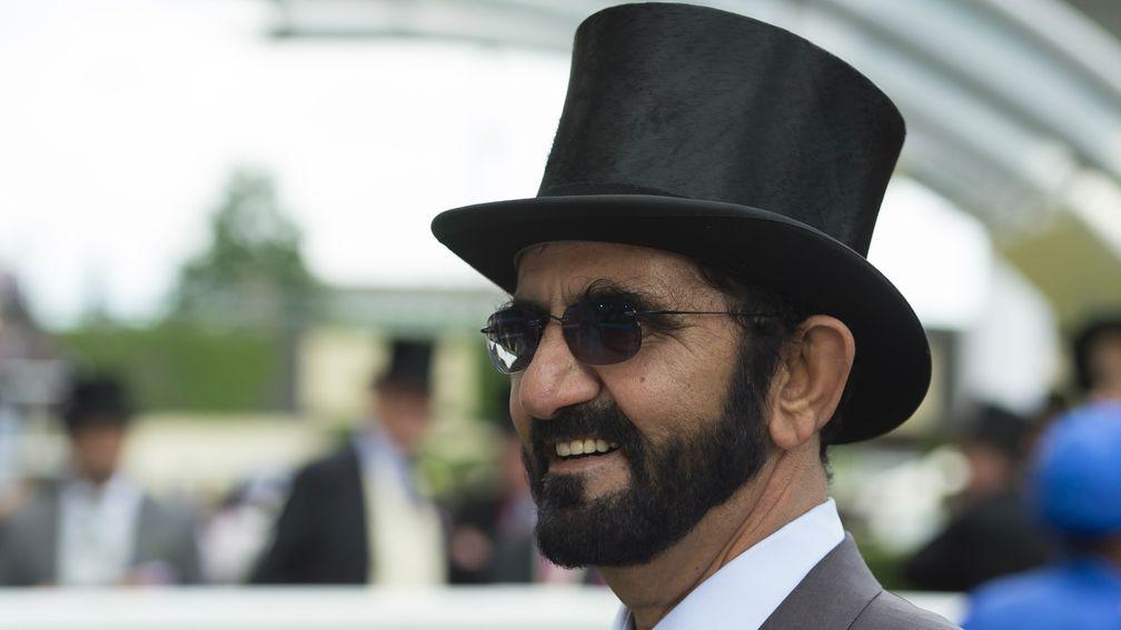 Sheikh Mohammed after Usheretteâs win in the Duke Of Cambridge StakesRoyal Ascot 15.6.16 Pic: Edward Whitaker