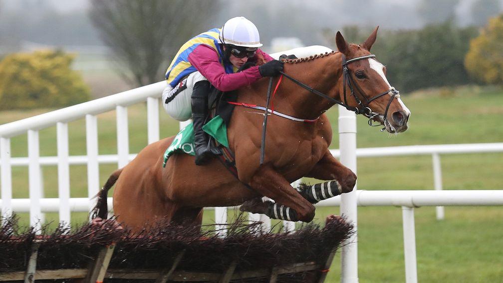 Presenting Mahler reverts to hurdles at Ballinrobe on Friday after a wide margin success over fences at the Listowel Festival last week