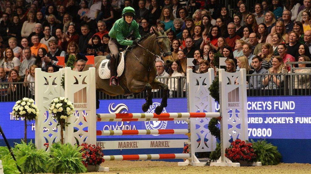 Bridget Andrews: rode the fastest round of the evening at Olympia