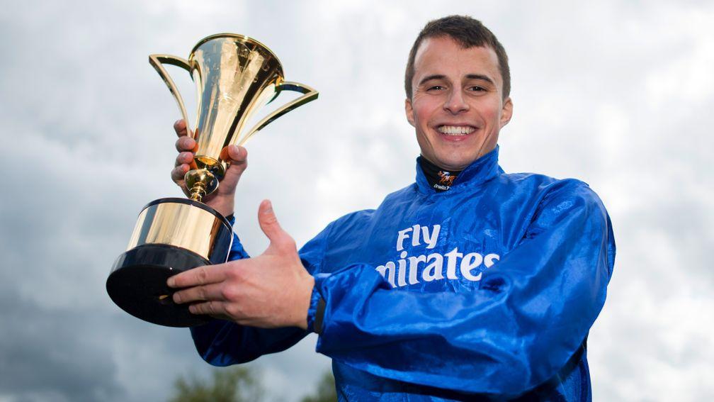 All smiles: William Buick can’t hide his delight after Ribchester's big-race win