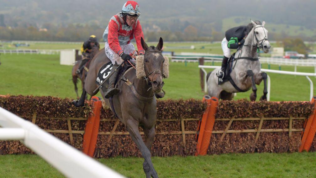 Anteros shows his winning ways in last year's Listed hurdle at Cheltenham