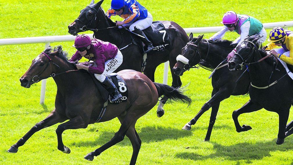 Just The Judge and Jamie Spencer land the Irish 1,000 Guineas at the Curragh