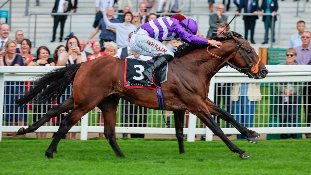 Ho This Is Us -Tom Marquand wins from Al Marmar -Ryan Moore 2ndThe Chapel Down Classified Stakes (Class 3) Ascot 2.9.2022©Mark Cranhamphoto.com