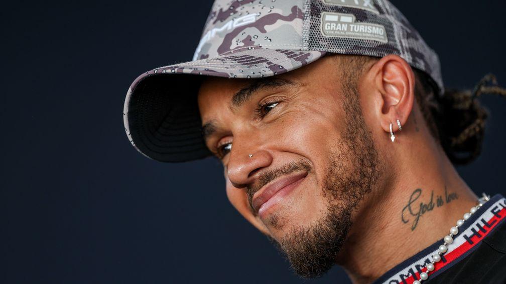 Mercedes latest upgrade package has put a smile on Lewis Hamilton's face