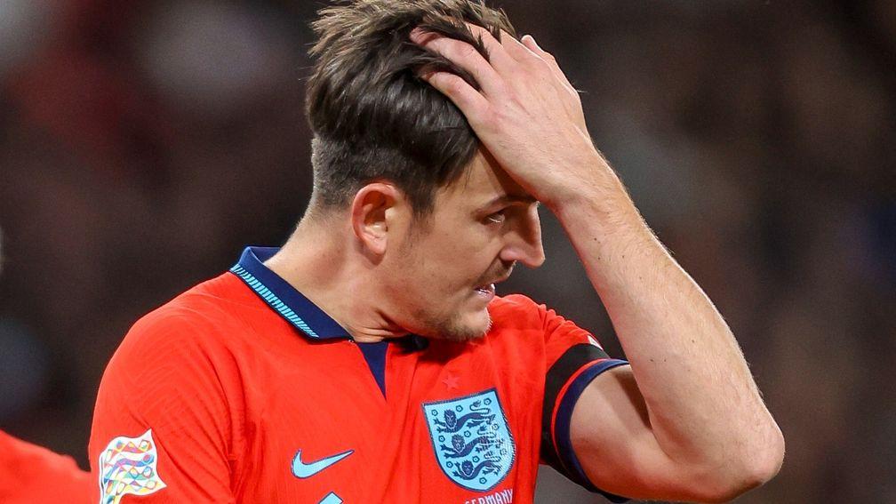Harry Maguire's England place is under threat