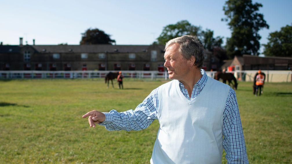 William Haggas: Liam Jones is back riding out for the Newmarket trainer