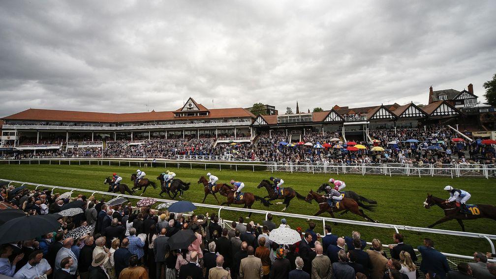 Chester: racing was abandoned after four races on Saturday