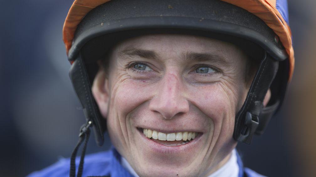 Ryan Moore: won the Listed race on Convey who was his only ride of the day