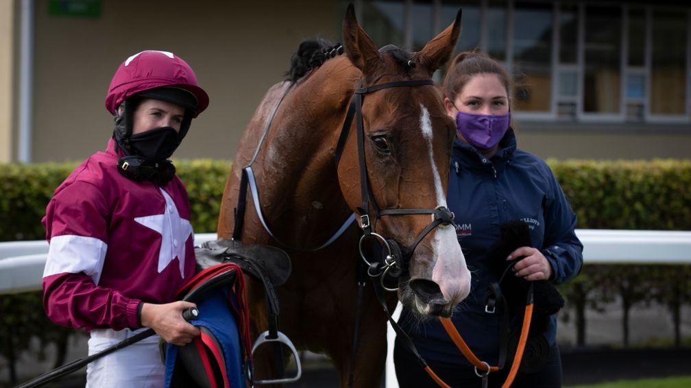 Mengli Khan and Rachael Blackmore after their 26-length victory at Ballinrobe