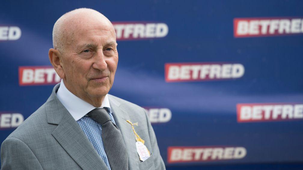 Fred Done: his exclusive pool betting licence expires in July next year