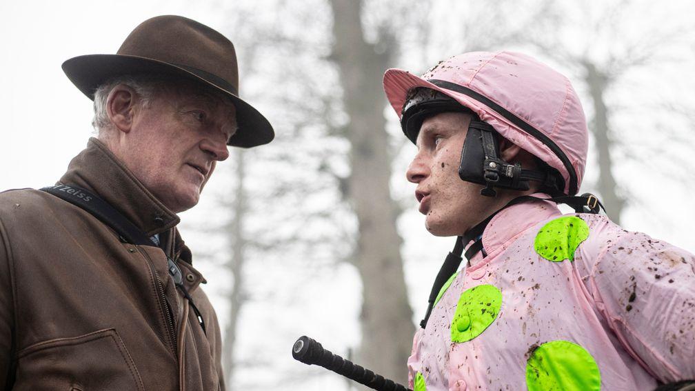 Willie Mullins and Paul Townend: team up with Salsaretta in the feature at Fairyhouse