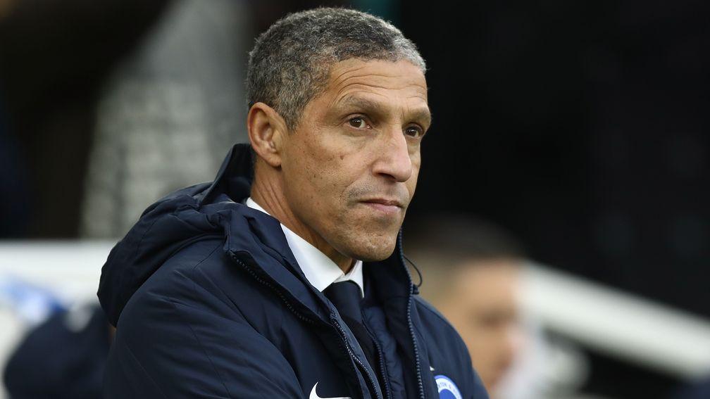 Chris Hughton will be determined his Brighton side can take the spoils against Huddersfield