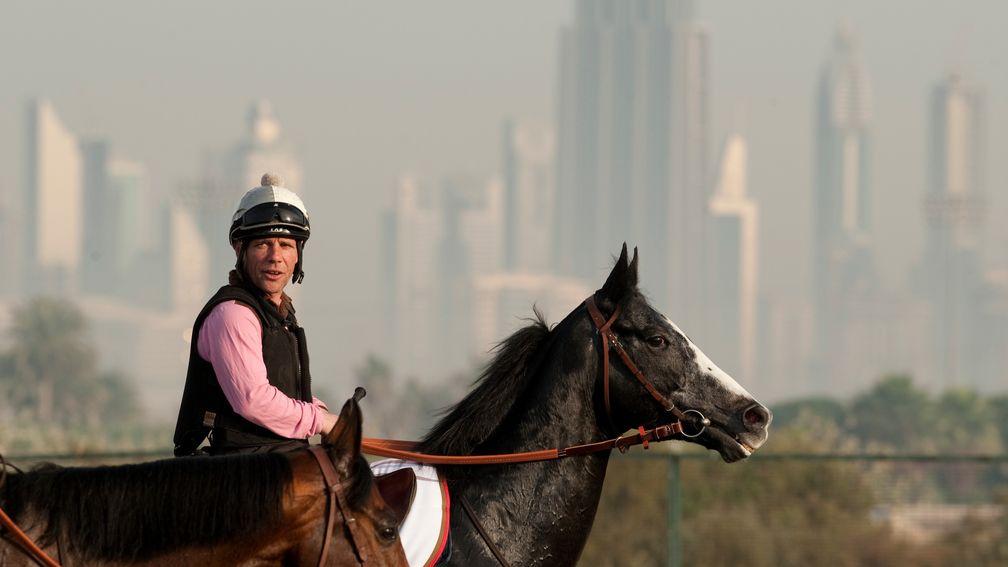 Meandre, here pictured in Dubai, was Rothschild's first homebred Group 1 winner