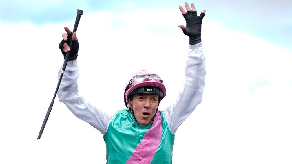 Frankie Dettori: looks set to have a big shot at winning a third Derby in his final year 