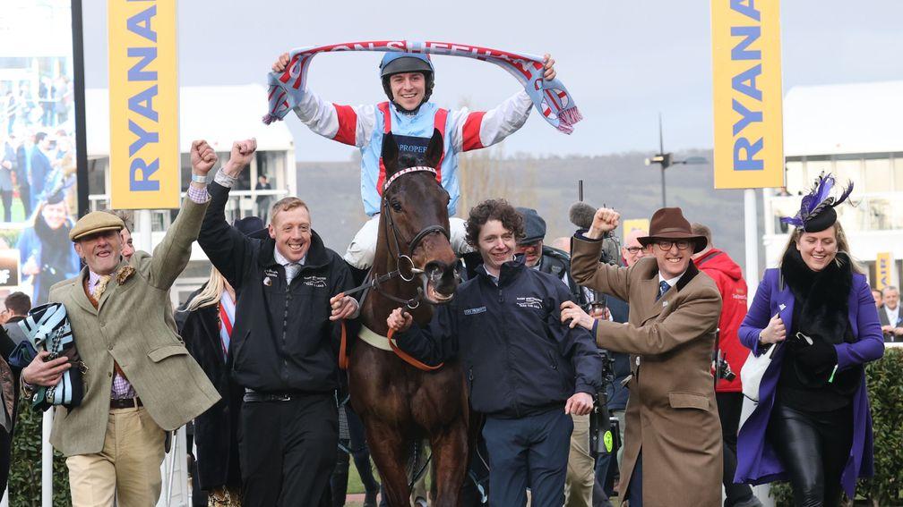 Simply The Betts: gave Harry Whittington a first Cheltenham festival winner in March