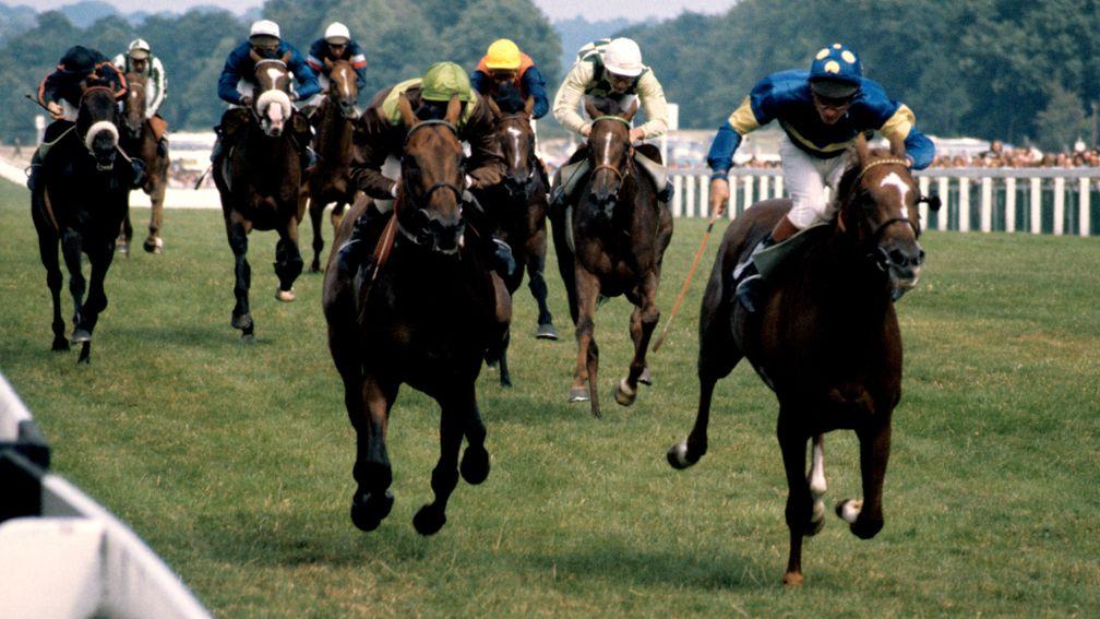 Pat Eddery on Grundy (right): 'Grundy was so game, he had such a big heart'