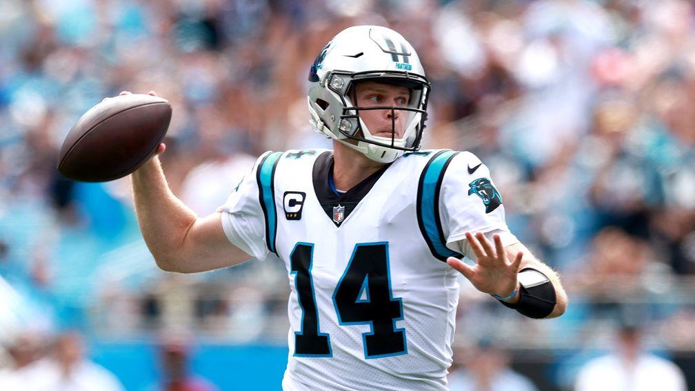 Quarterback Sam Darnold has settled in well at Carolina Panthers