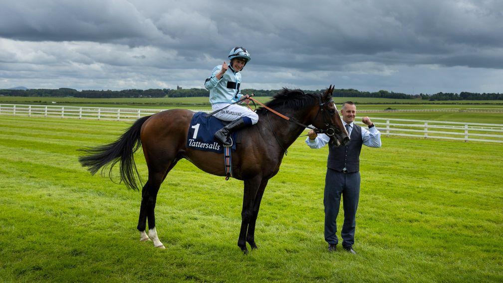 The William Haggas-trained Alenquer (Tom Marquand) after winning the Tattersalls Gold Cup at the Curragh