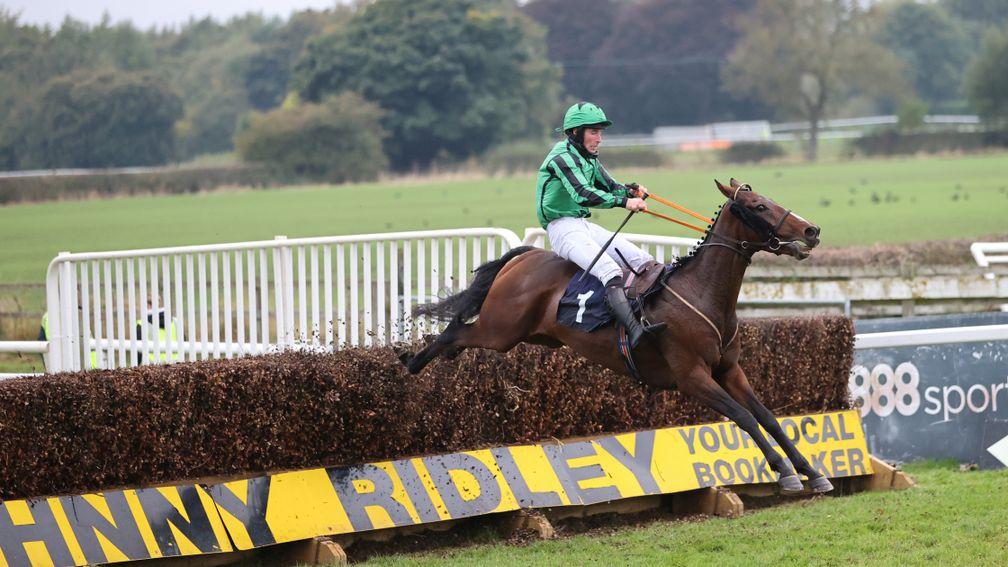 Hewick comes home in splendid isolation to win the Durham National