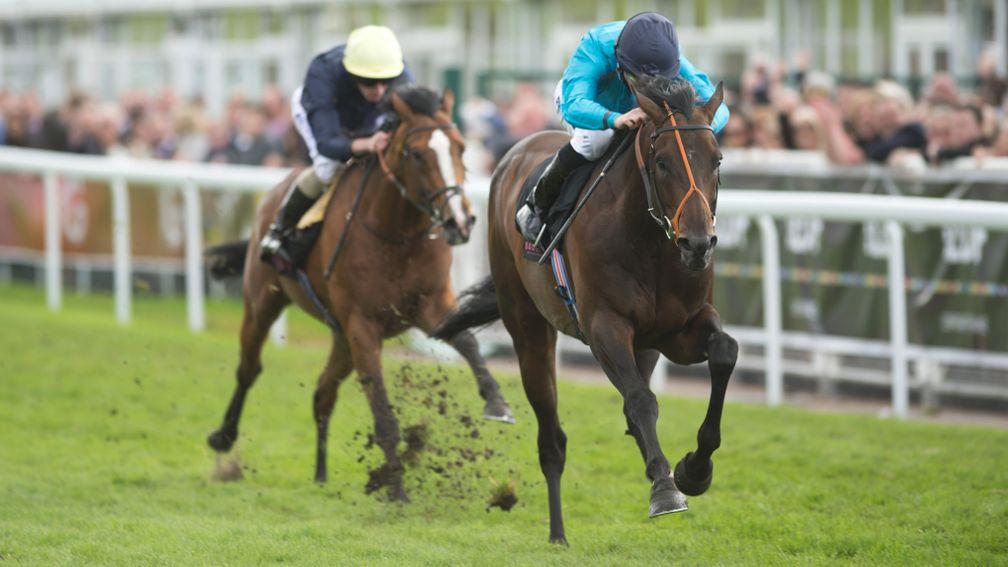 Brown Panther beats Hillstar in the Ormonde Stakes at Chester