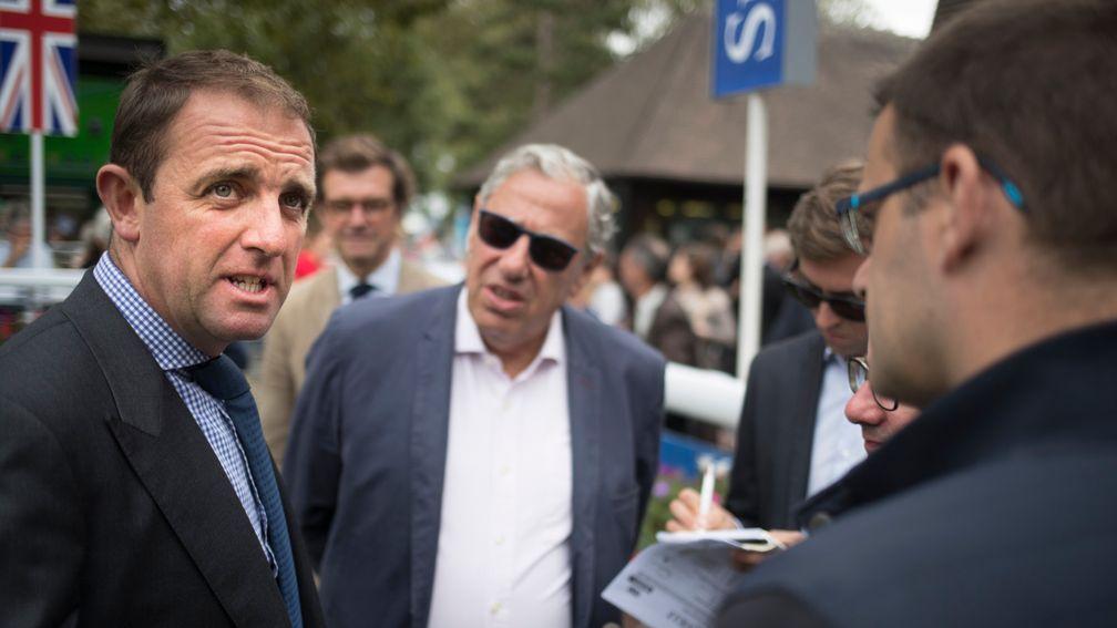 Charlie Appleby has been a frequent visitor to the Deauville winners' enclosure this month